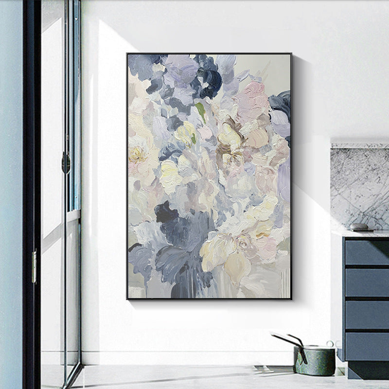 Floral Impressionist Canvas Art Print Homeandso