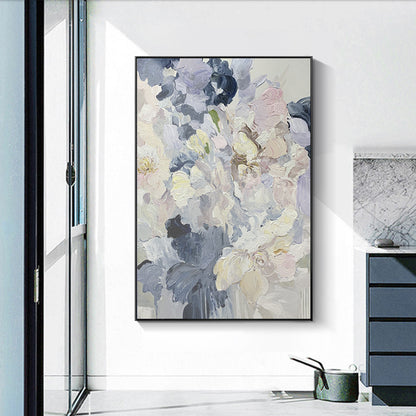 Floral Impressionist Canvas Art Print Homeandso