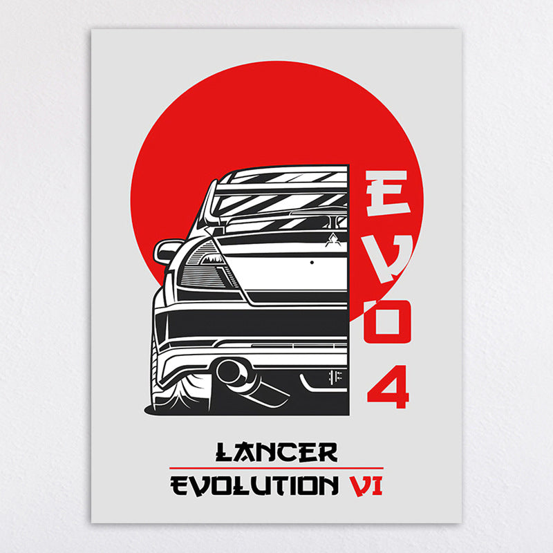 Automotive Art Print Homeandso