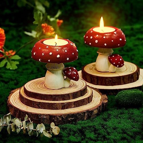 Decorative Mushroom Shaped Planter Homeandso