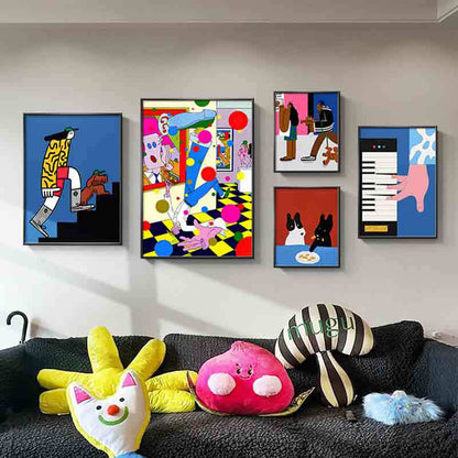 Artistic Animal-Themed Framed Wall Art Homeandso