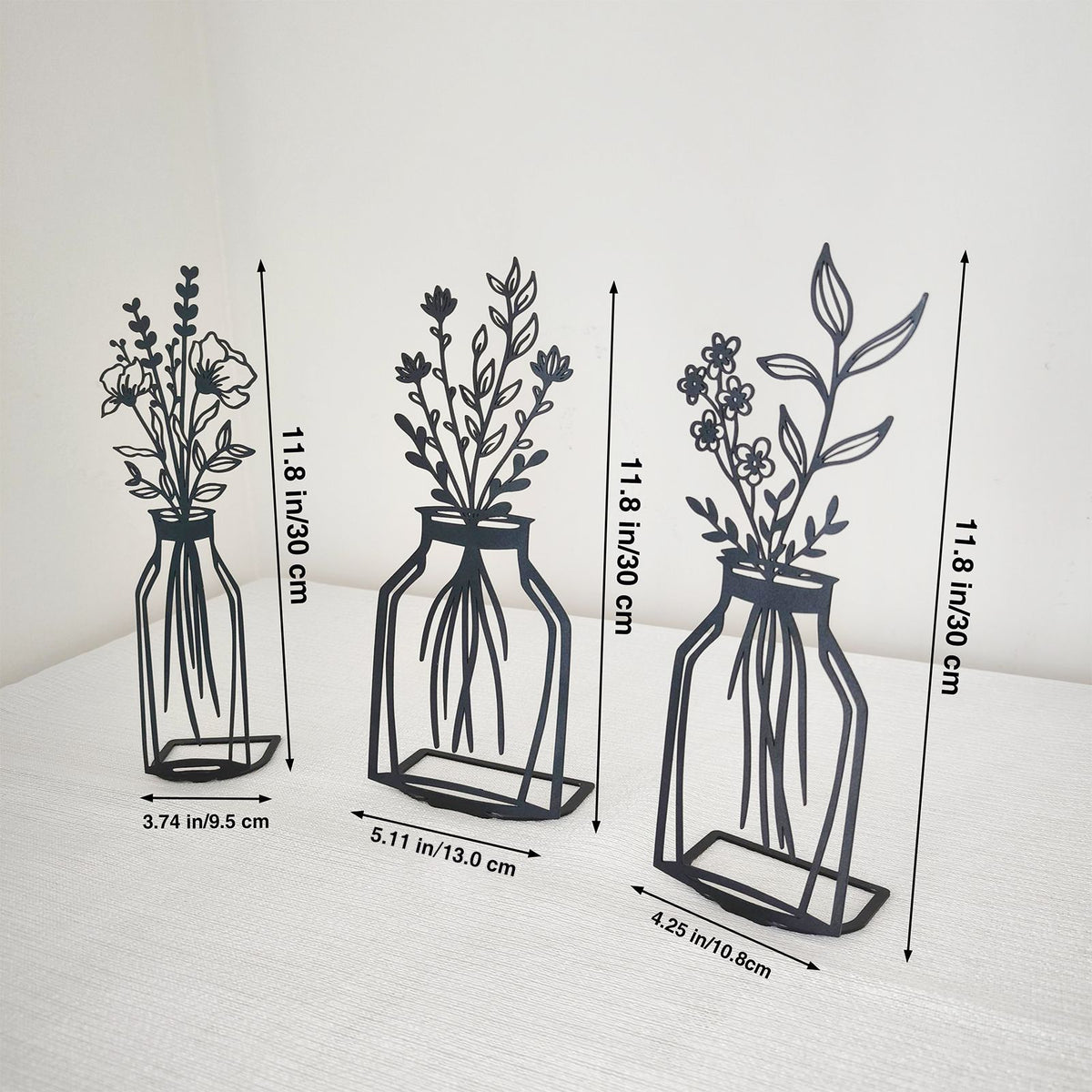 Home Décor Metal Floral Vase Holder Homeandso