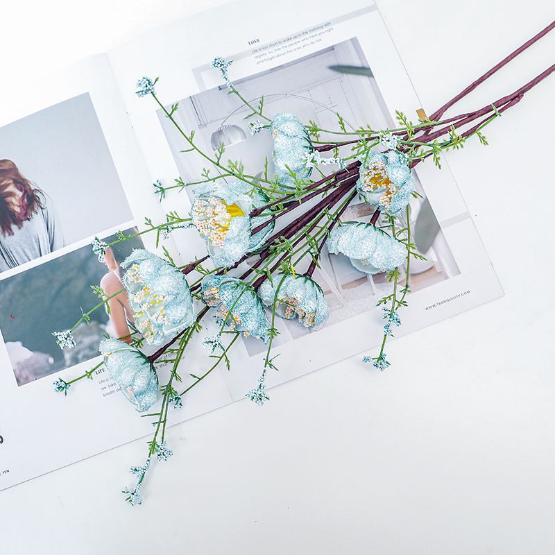 Elegant Decorative Faux Floral Stem