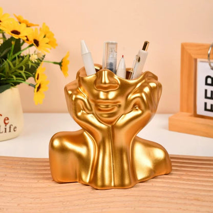Abstract Face Sculpture Homeandso