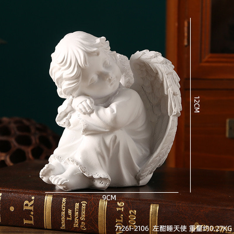 Cherubic Angel Figurine Homeandso