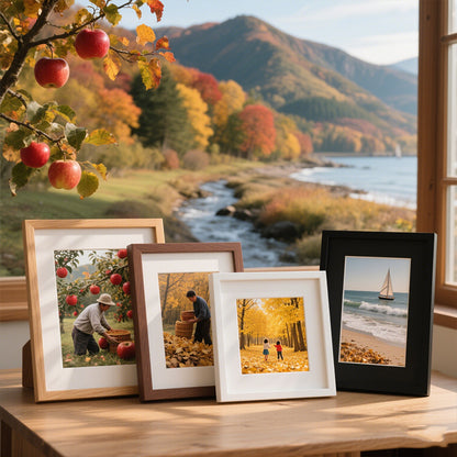Premium Wooden Photo Display Frame