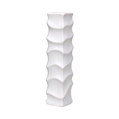 Decorative Slim Wave Vase