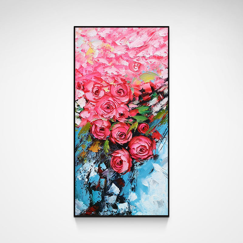 Floral Acrylic Canvas Wall Art Homeandso