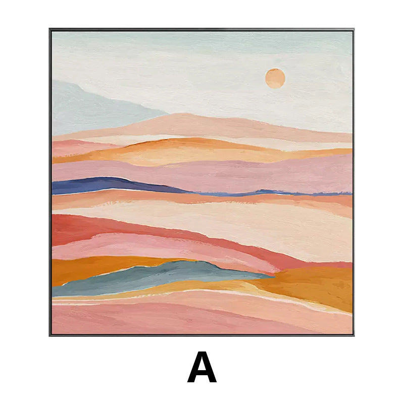 Abstract Landscape Framed Wall Art Homeandso