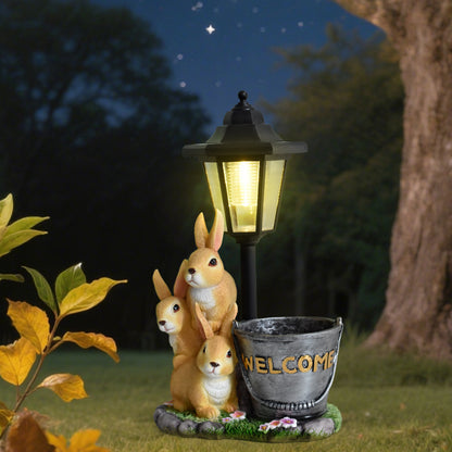 Decorative Rabbit Lantern Homeandso