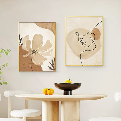 Elegant Floral Canvas Wall Art Homeandso