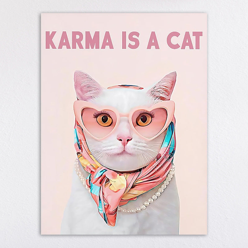 Humoristic Pet Art Print Homeandso