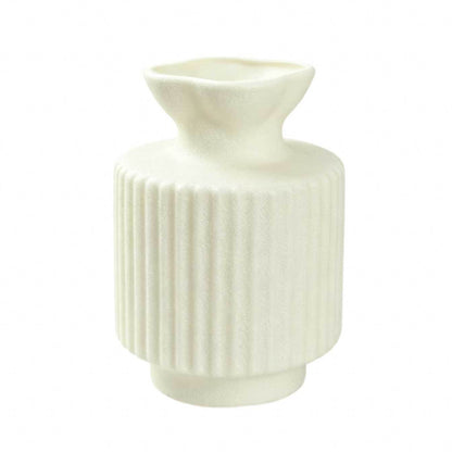 Textured Ceramic Flower Vase
