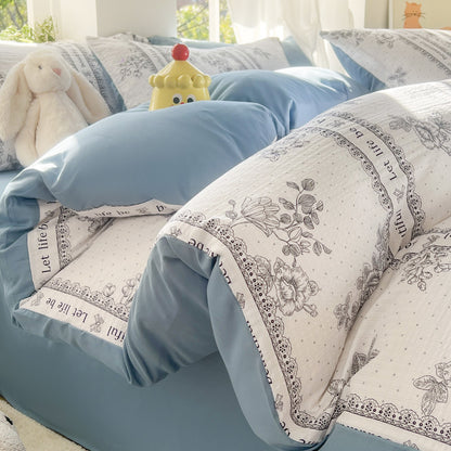 Soft Cotton Cartoon Bedding Set