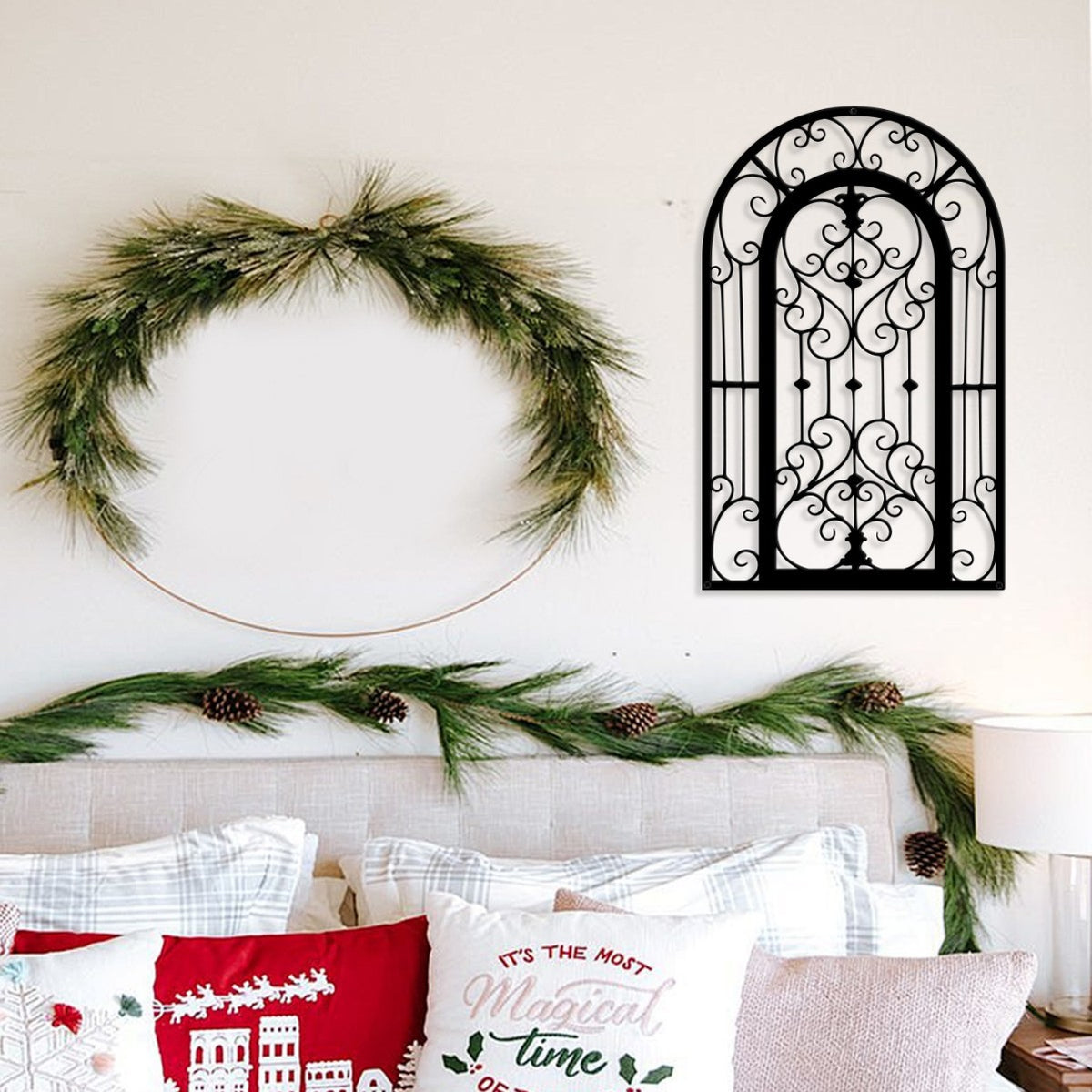 Elegant wrought iron Wall Decor Homeandso