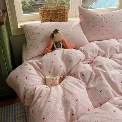 Soft Textured Duvet Cover Set