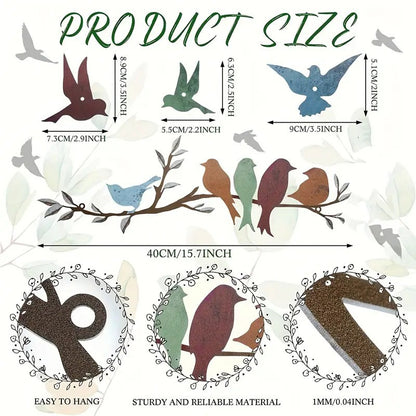 Decorative Bird Wall Sculpture Homeandso