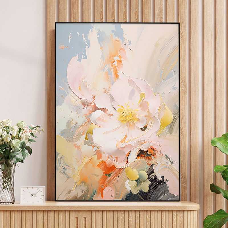 Floral Abstract Canvas Artwork Homeandso