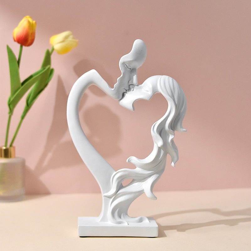 Decorative Heart Shaped Sculpture Homeandso