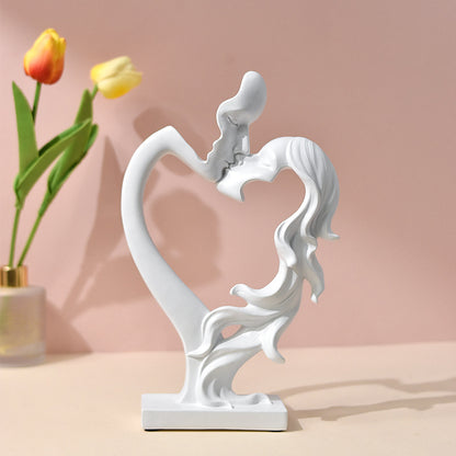 Decorative Heart Shaped Sculpture Homeandso