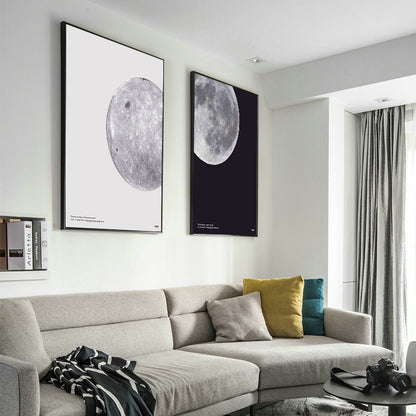 Celestial Moon Art Print Homeandso