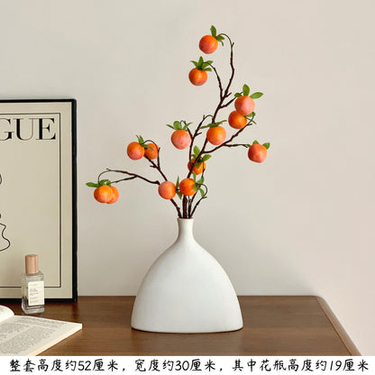 Decorative Artificial Citrus Blossom Arrangement