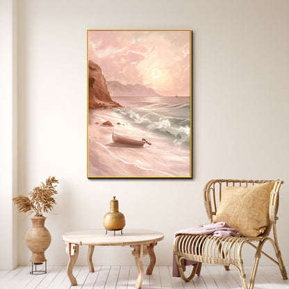 Beach Sunset Themed Canvas Wall Art Homeandso