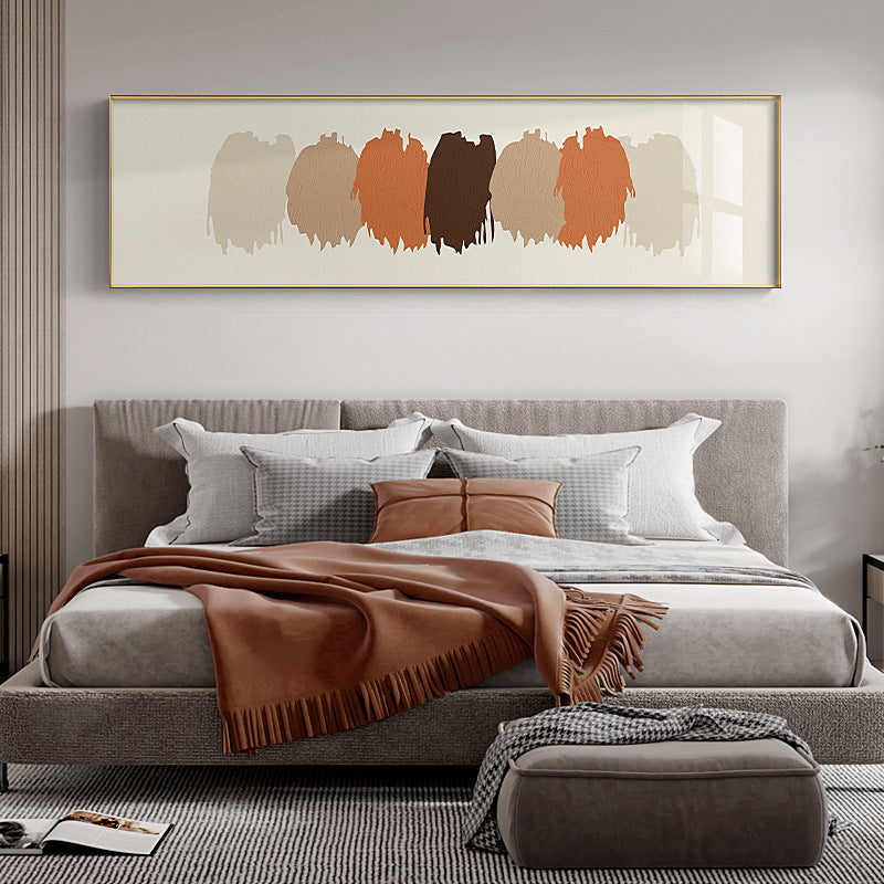 Abstract Brushstroke Framed Art Homeandso