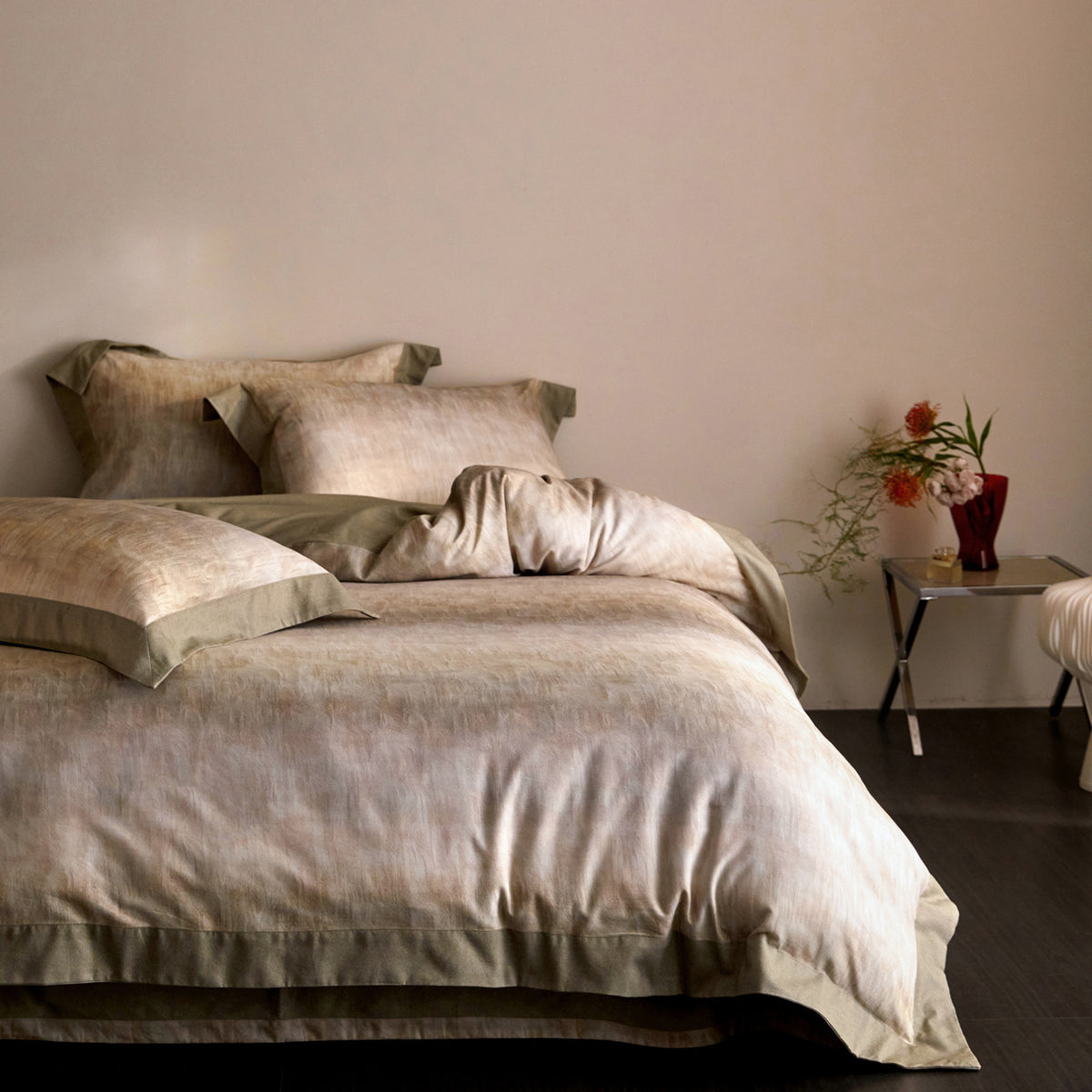 Decorative Botanical Patterned Luxurious Duvet Cover Set Homeandso