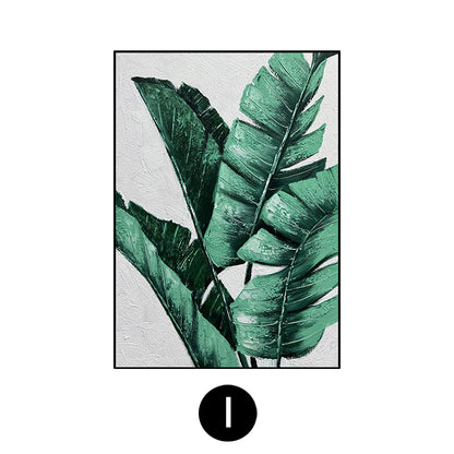 Tropical Leaf Canvas Artwork Homeandso