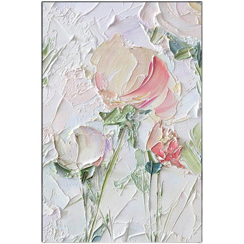 Textured Floral Relief Canvas Art Homeandso 1789035004