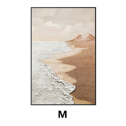 Coastal Beach Landscape Framed Wall Art Homeandso