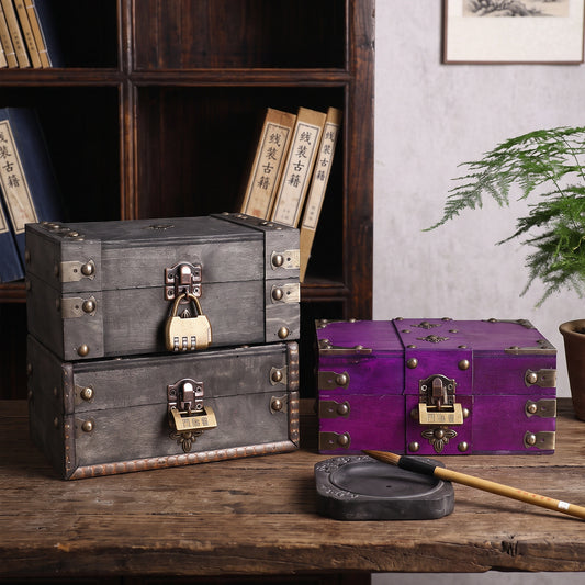 Vintage-Inspired Decorative Treasure Chest Homeandso 1788262697