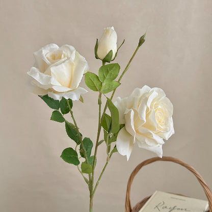 Faux Rose Stem Arrangement
