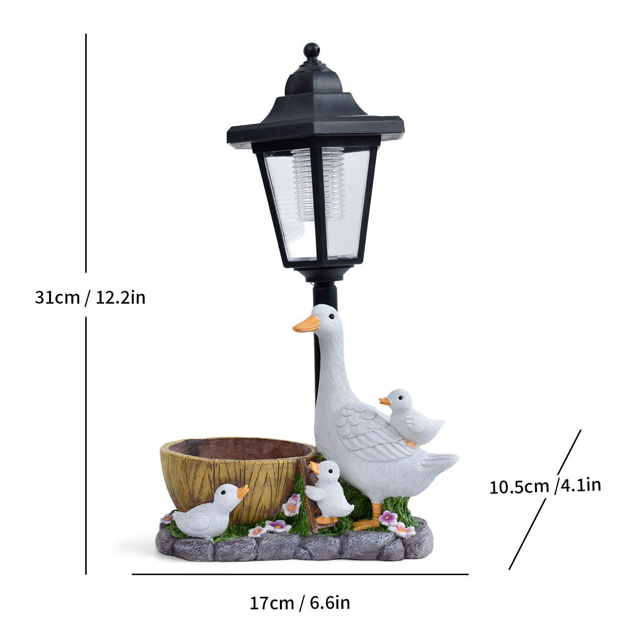 Elegant Swan Decorative Lamp Homeandso