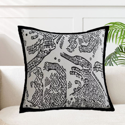 Animal Print Decorative Cushion