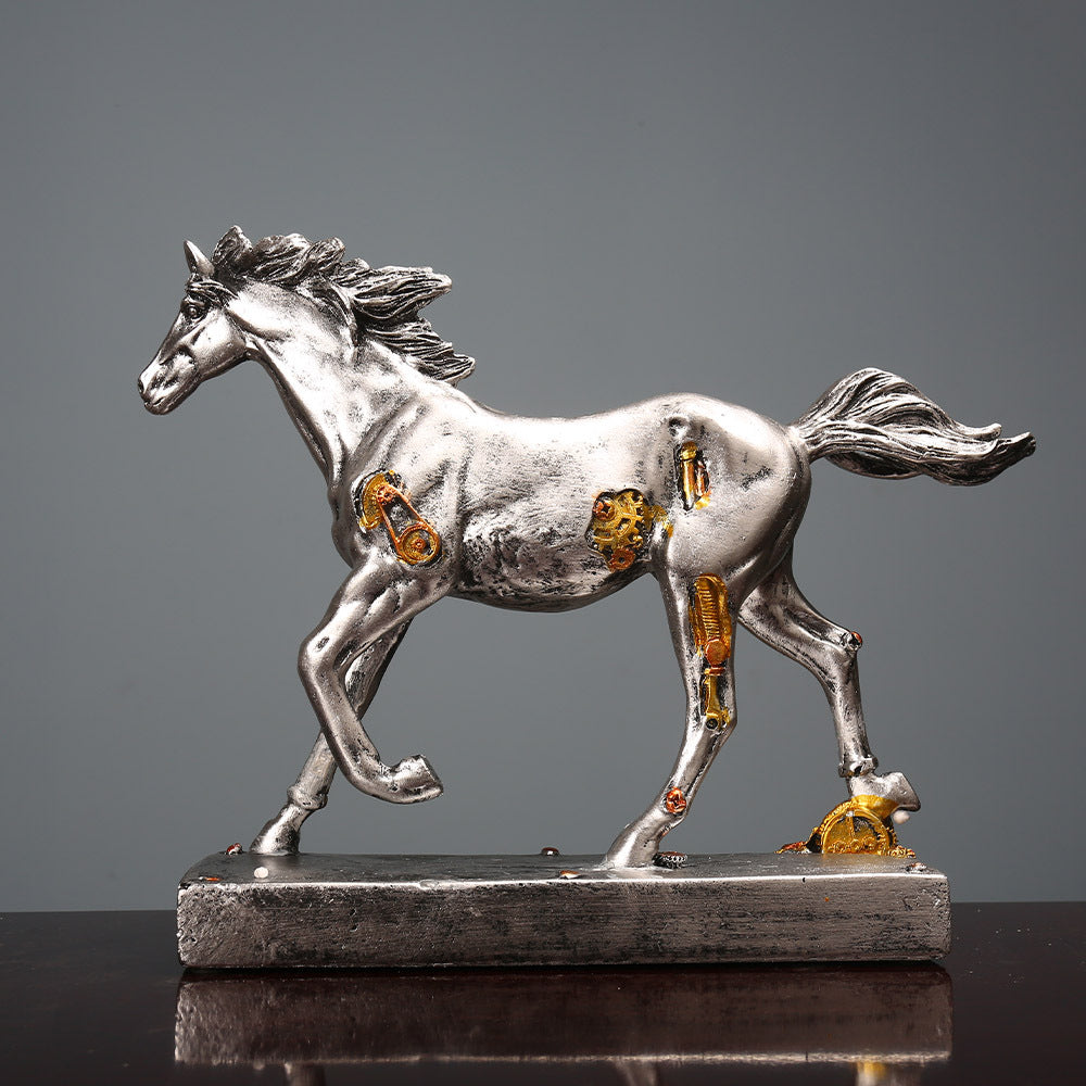 Steampunk Horse Sculpture Homeandso