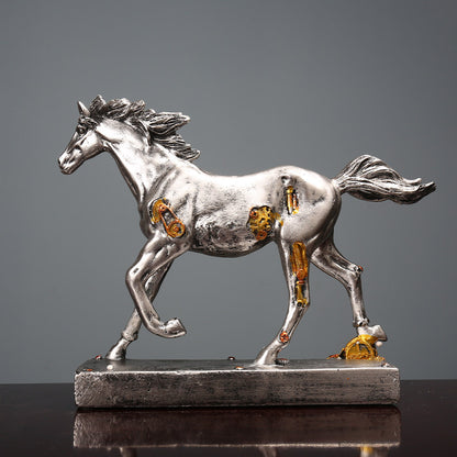 Steampunk Horse Sculpture Homeandso