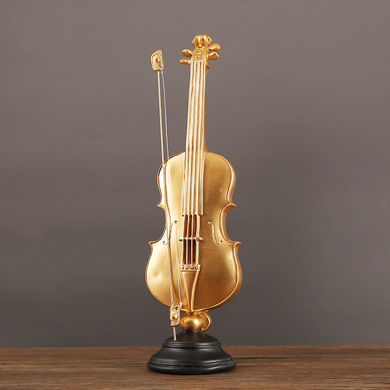 Decorative Violin Figurine Homeandso