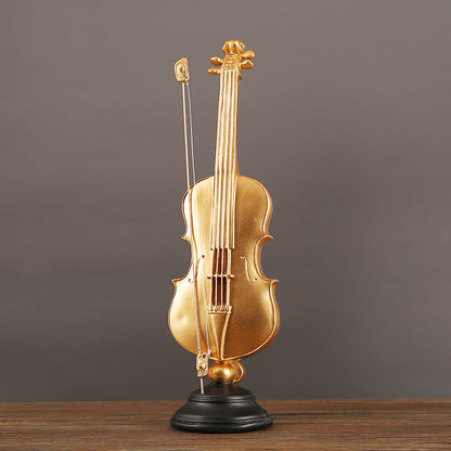 Decorative Violin Figurine Homeandso
