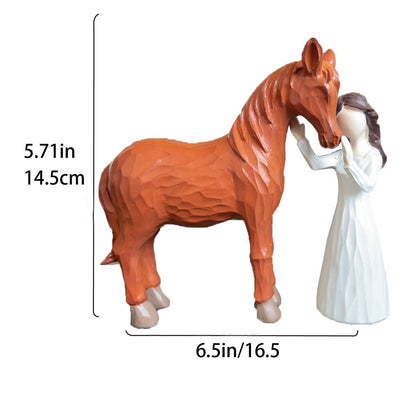 Decorative Horse and Figurine Homeandso