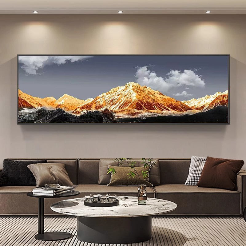 Panoramic Mountain Landscape Wall Art Homeandso