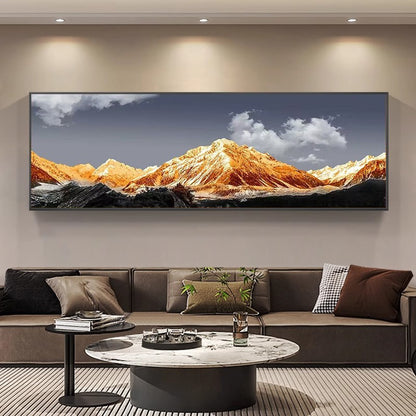 Panoramic Mountain Landscape Wall Art Homeandso