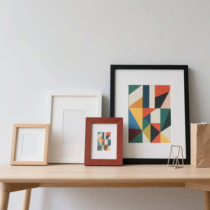 Abstract Geometric Art Frame
