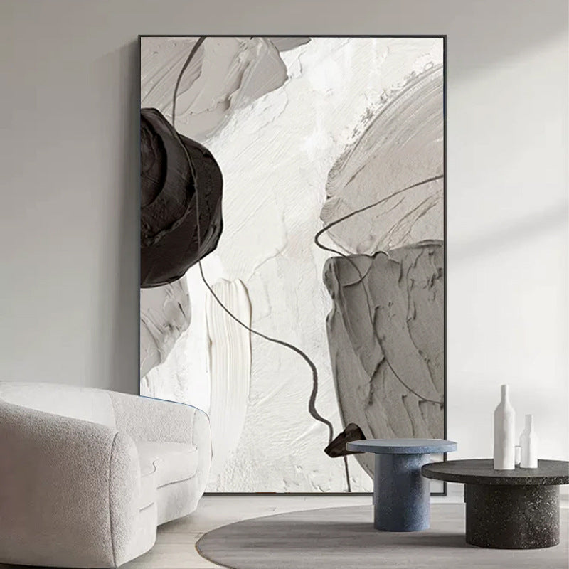 Abstract Minimalist Framed Canvas Art Homeandso