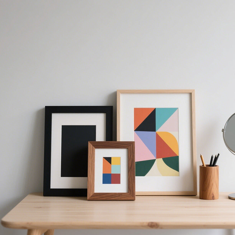 Abstract Geometric Art Frame
