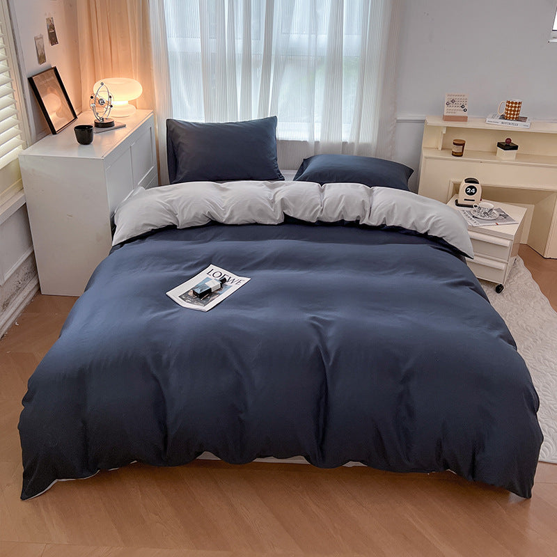 Lightweight Breathable Cotton Duvet Cover Set Homeandso