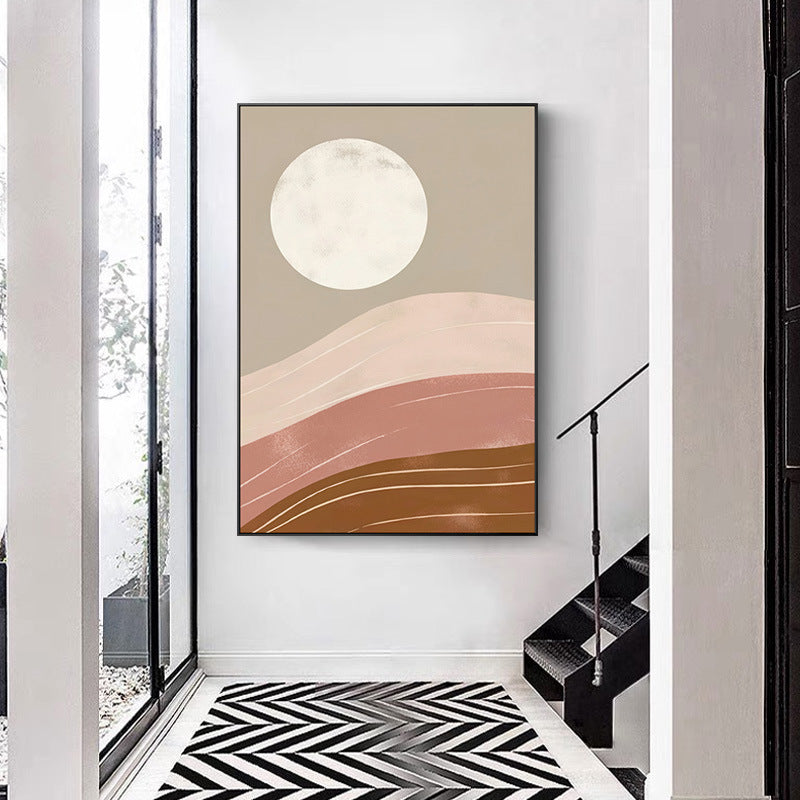 Abstract Desert Landscape Art Print Homeandso