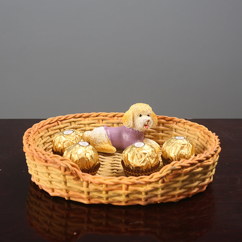 Decorative Dog Figurine Set Homeandso