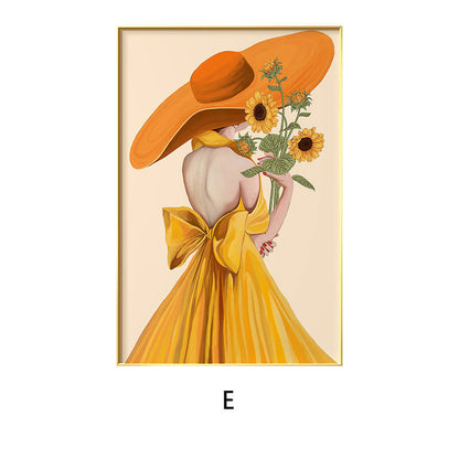 Artistic Fashion Illustration Wall Art Homeandso